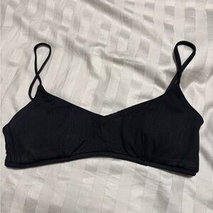 Black Victoria’s Secret bikini top